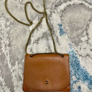 Madewell The Chain Crossbody Bag Leather Small